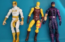 Marvel Legends 3 fig lot Hawkeye Daredevil Iron Fist