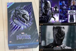 Hot Toys Movie Masterpiece MMS470 Marvel Black Panther 1/6 Used Rare Japan - Picture 1 of 9