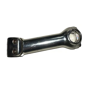 Vintage Bicycle bike stem 130 mm +/-5 degrees 1 1/8th” 25.4 mm Silver Threadless - Picture 1 of 11