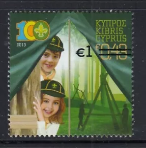 ZYPERN Pfadfinderverein Zuschlag postfrisch Stempel - Bild 1 von 1