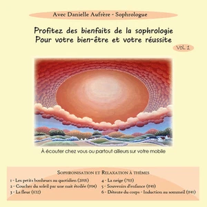 CD Sophrologie : Sophronisation et Relaxation à thèmes Vol 1 / Danielle Aufrère - Foto 1 di 1