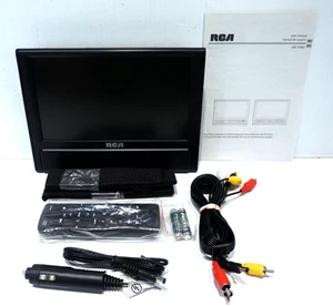RCA DRC79982 MOBILE 9" COLOR MONITOR w/AV CABLE, IN-CAR POWER & STRAPS (NO DVD) - Picture 1 of 8