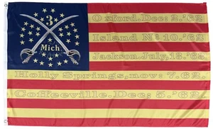 3rd Michigan Cavalry 3x5 Flag - Picture 1 of 1