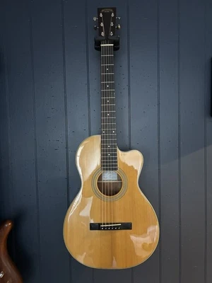 Акустическая гитара Recording King RP1-16C Parlor верх из торрифицированной ели и чехол для гитары - Изображение 1 из 4