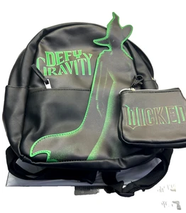 Wicked Disney Defy Gravity Backpack Faux Leather Black C1 NWT Make Offer - Picture 1 of 8