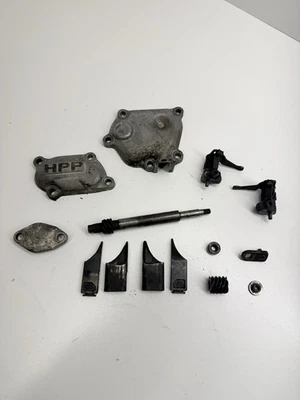 1998-1999 HONDA CR125 R OEM цилиндр двигателя мощность выхлопные клапаны клапан в сборе - Изображение 1 из 4