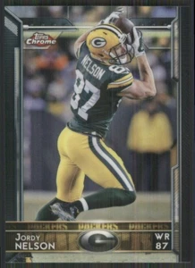 2015 Topps Chrome #21 Jordy Nelson Green Bay Packers 2030 - Picture 1 of 2