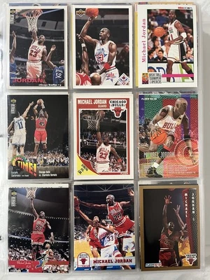 HUGE Lot 1300 VTG 90s Basketball Cards Collection Stars NBA RCs MJ Binder Read - Image 1 of 4