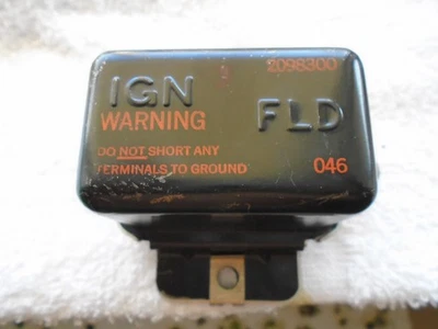 MOPAR NOS 2098300 RARE EARLY 1966 HEMI DATED RED LETTER VOLTAGE REGULATOR 046 - Image 1 of 4