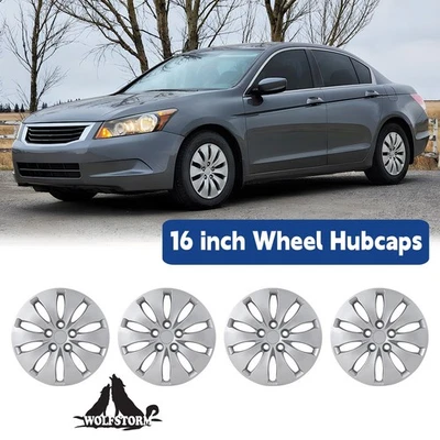 Juego de 4 tapacubos atornillables Honda Accord Sedan 2008-2012 16 pulgadas laca Foto 1 de 4