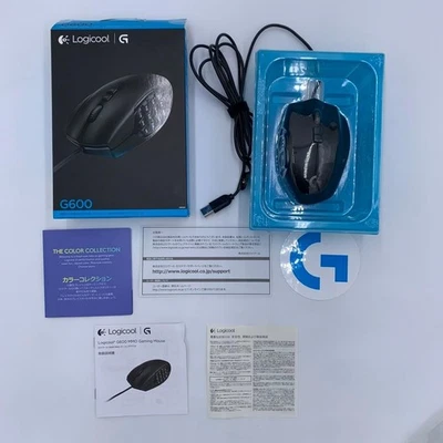 MMO Logitech G600t Gaming Mouse 20 Button 250-8200DPI wired FF XIV Recommended - Image 1 of 4