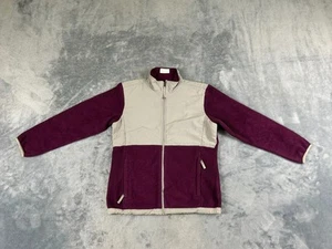 THE NORTH FACE DENALI GIRLS JACKET EXTRA LARGE PURPLE FLEECE FULL ZIP - Picture 1 of 13
