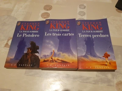 Lot 3 romans - La tour sombre - tomes 1 à 3 - Stephen King - J'ai lu - Photo 1/3
