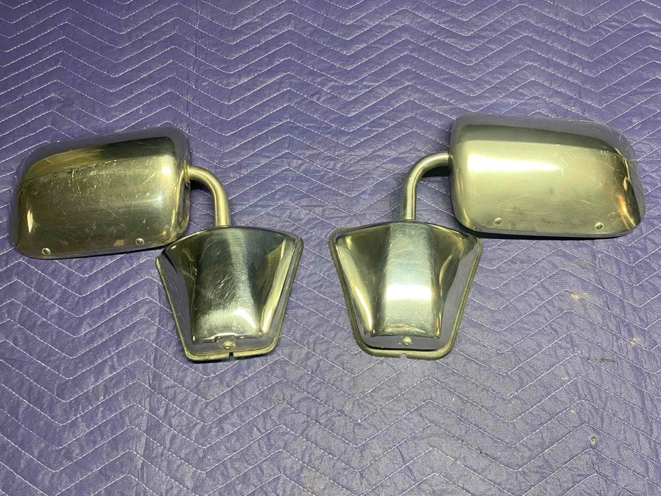 73-87 Chevy GMC Truck ESPEJOS RETROVISORES DE PUERTA ORIGINALES INOX DIESTRO K5 Blazer Jimmy Suburban Foto 1 de 4
