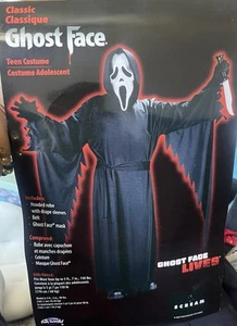 Classic Ghostface Complete Teen Costume - Picture 1 of 3
