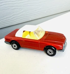 Vintage 1973 Matchbox Superfast #6 MERCEDES 350SL Orange/Copper White Roof - Picture 1 of 7