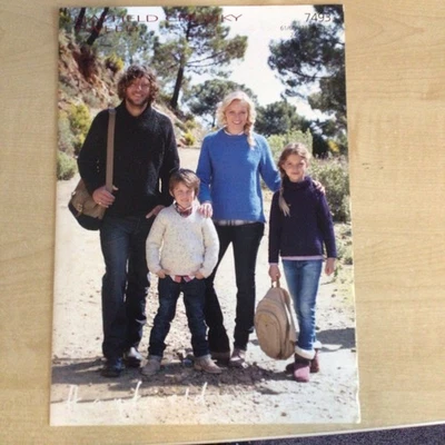 Hayfield Chunky With Wool Family Sweaters Knitting Pattern Sizes 24-46” 7493 - Image 1 of 4
