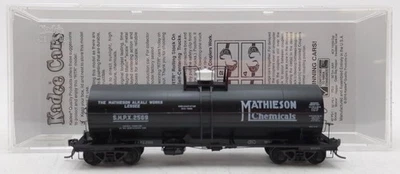 Kadee 9014 HO Mathieson Chemicals SHPX ACF 11000 gal Insulated Tank Car #2569 LN - Image 1 of 4