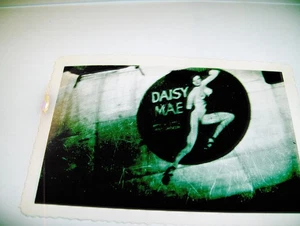 WWII black & white original photos of B-24-J of 'DAISY MAE' nose art - Picture 1 of 1