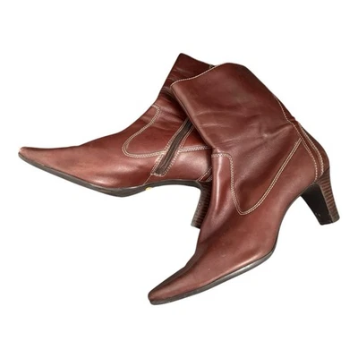 Botín Circa Joan & David Delicate para mujer 8,5 M cuero negro con cremallera Foto 1 de 4