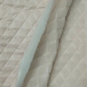 1M Lining Inner Fabric Cotton Quilted Padded Batt Winter Coat Outerwear Material - Picture 1 of 21