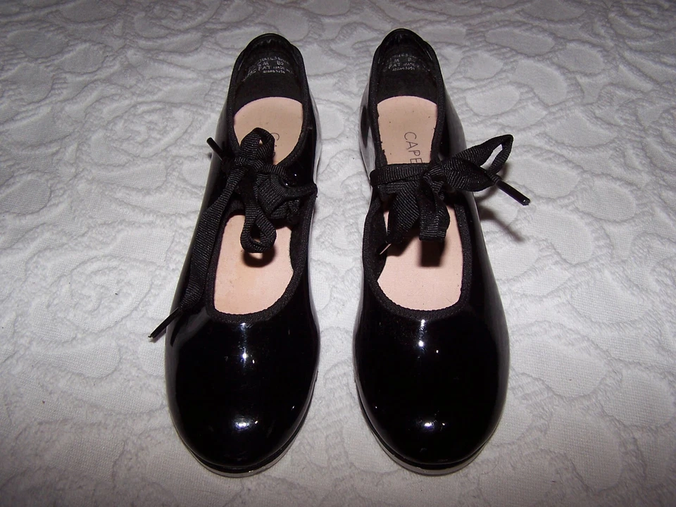 Zapatos Capezio Tap Negros - Niña Talla 2 1/2 M Foto 1 de 4