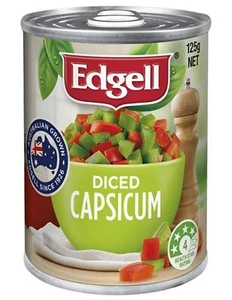 Edgell Diced Capsicum 125g x 1 - Picture 1 of 1