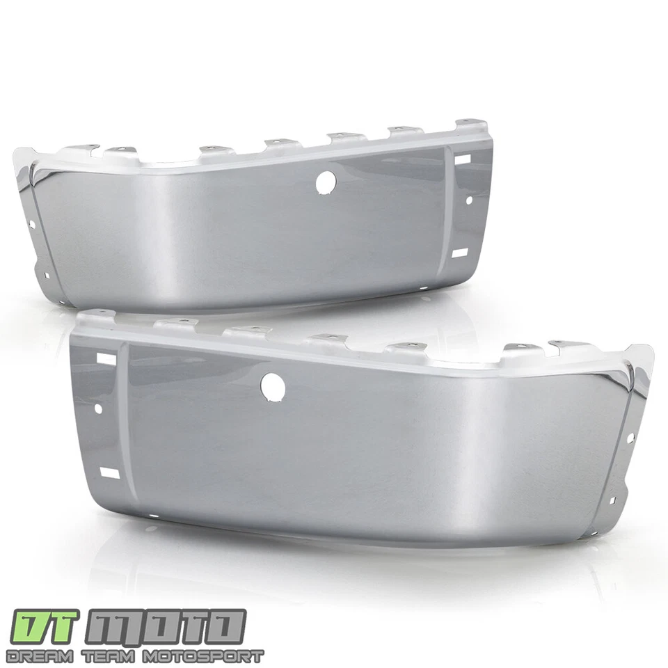 Chevy Silverado/Sierra 1500 2007-2013 con orificios de sensor parachoques trasero par de tapas Foto 1 de 1