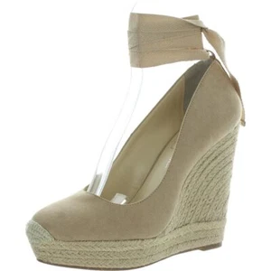 Jessica Simpson para mujer Zexe tacones de cuña de gamuza sintética topo 11 medianos (B,M) - Imagen 1 de 2