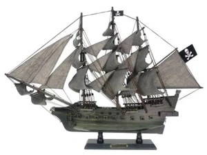 Wooden Flying Dutchman Limited Model Pirate Ship 26" - Picture 1 of 9