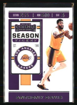 Anthony Davis 2019-20 Panini Contenders #7 BASKETBALL Card - Image 1 of 2
