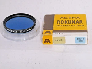 Mint* AETNA ROKUNAR "80B" Filter 49mm* in plastic case in Orig. box - Picture 1 of 1