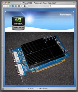 GENUINE Mac Geforce 6600 128mb PCIe Video Card For Apple PowerMac G5 Late 2005 - Picture 1 of 3