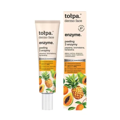 Tołpa Dermo Face 3 Enzyme Peeling Bromelain Papain Keratinase Face Scrub 40ml - Image 1 of 2