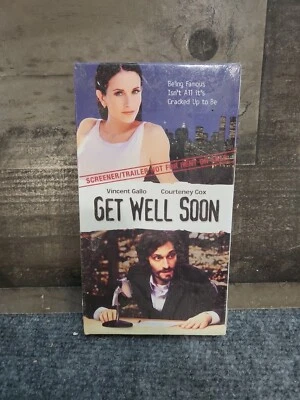 Get Well Soon New Sealed VHS Screener Trailer Promo Tape Retro 2002 - Imagem 1 de 4