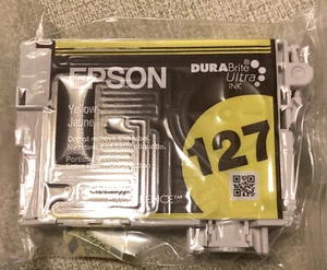 Epson 127 Yellow ink cartridge model no. T1274 NIP Free Shipping - Picture 1 of 1