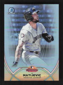 J.J. Matijevic  2020  Bowman Chrome  2019 AFL Stars Houston Astros #AFL-JJM