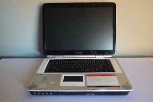 Vintage Toshiba Satellite P10-304 Windows XP Laptop P4 - Please Read Description