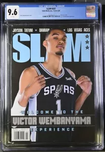 Victor Wembanyama SLAM Magazin #247 12/23-1/24 Zeitungsstand CGC 9.6 - Bild 1 von 2