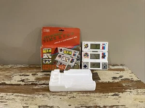 Consola de juegos rara Deputy Den Tri-Pantalla Time & Fun Vtech vintage ¡con caja! 1982 - Imagen 1 de 21