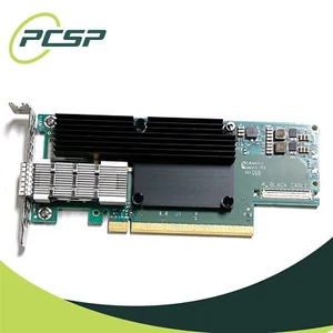 Dell Mellanox ConnectX-6 CX653105A CY7GD Single Port QSFP 100GbE Low Profile NIC - Afbeelding 1 van 4