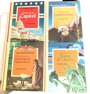 Lot 18 Cornerstones of Freedom Living History Illustrated Children's Press - Picture 1 of 13