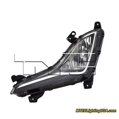 Conjunto de luces antiniebla laterales izquierdas certificadas por TYC NSF para Hyundai Elantra 2014-2016 Foto 1 de 3