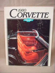 1980 Chevrolet Corvette Dealer Advertising Brochure Poster - Picture 1 of 6