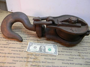 1521--Eine alte Holzfällerrolle; extra große Schwerlast; Primative Industrie - Bild 1 von 9