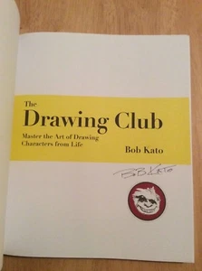 Autografato x7 - Il Disegno Club Disney - Bob Kato John Musker Barry Card + Foto - Picture 1 of 12