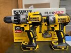 Dewalt Dck299d1t1 Hammer Drill And Impact Driver Combo Kit W/ Flexvolt Battery