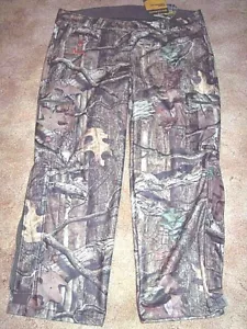 Mens 2X Camo Pants Mossy Oak Camo Pants Scent Control Hunting Pants Windproof - Picture 1 of 6