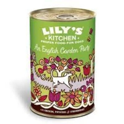 Hund Nassfutter - Ein englisches Gartenparty Rezept - Lily’s Kitchen - 6 x 400g - Bild 1 von 4