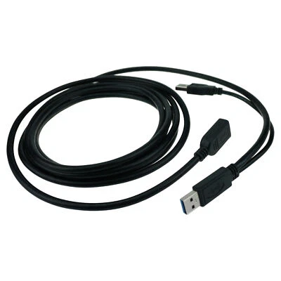 USB 3.0 Extension Cable Data Power Connector Plug 10ft Female to Male Extender - Image 1 of 4